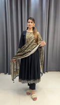 BLACK ANARKALI SUIT
