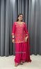 ELEGANT PINK FARSHI KURTA SET