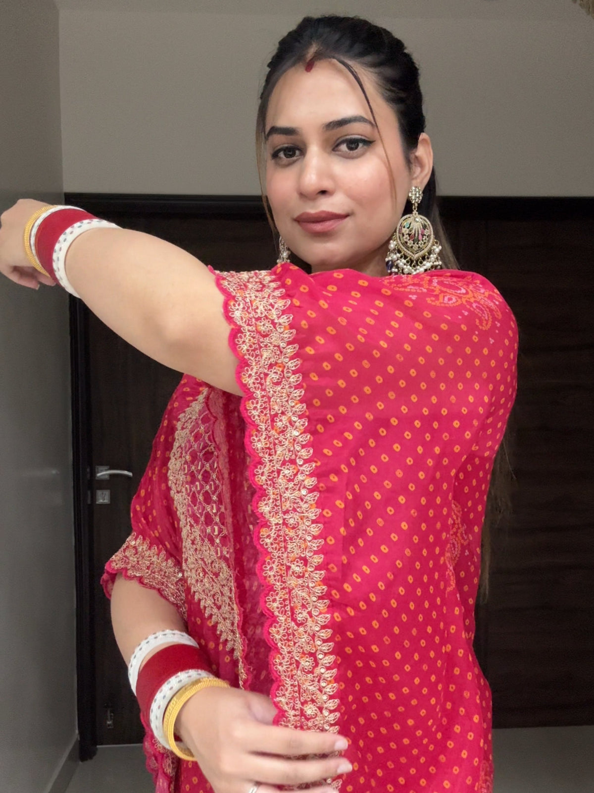 Pink Kaaftan