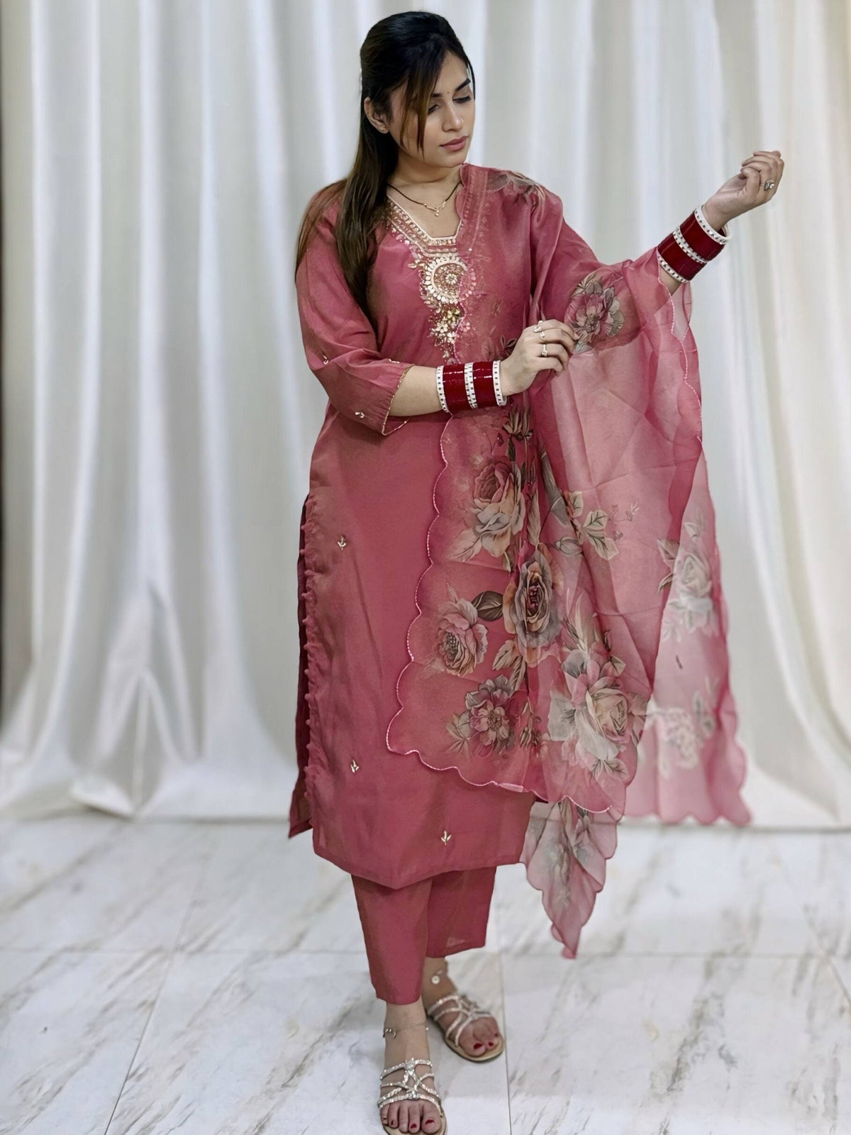 Pretty Pink Suit