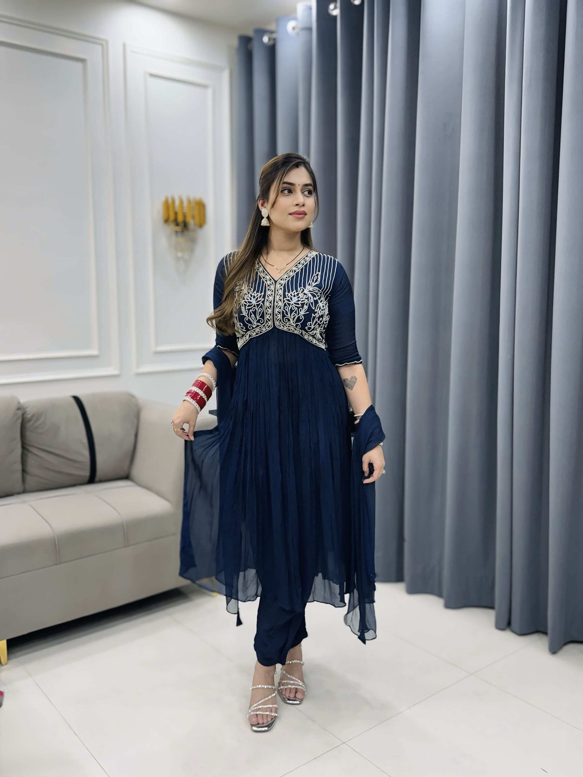 Elegent Blue Suit