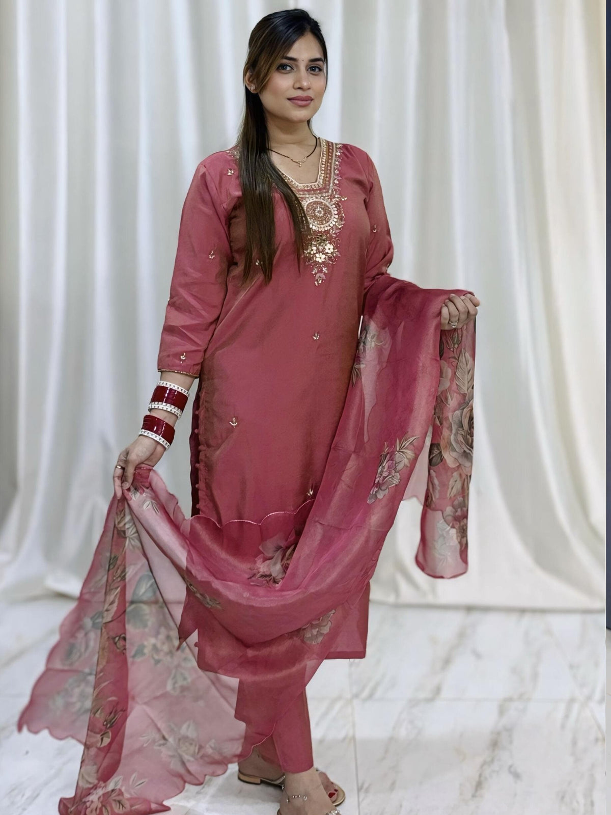 Pretty Pink Suit