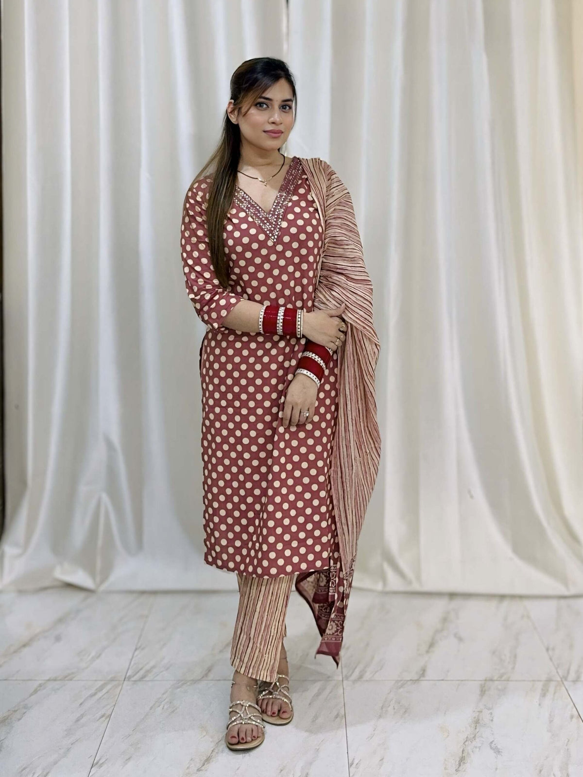 Polka Dot Suit